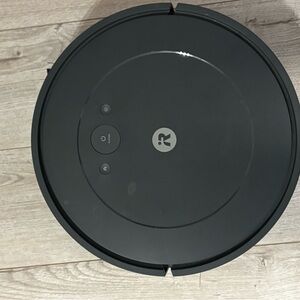 Black Robot Vacuum Cleaner